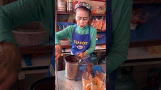 Amazing Auntie Making Chocolate Milk - Thai Street Food