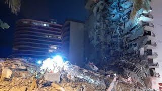 Partial Building Collapse in Surfside Prompts Massive Fire Rescue Response