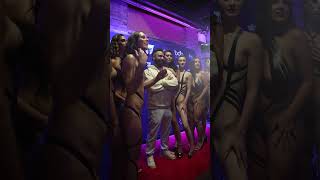 Pretty Girls Model Lingerie Black Tape Project Bikini Art Hearts Fashion Week Nyfw Photoshoot Show