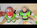 Disney PIxar Buzz Lightyear Talking Action Figure Toy VS Mr. Potato Head Buzz TOY STORY