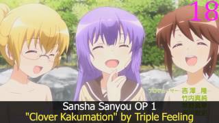 My Top Anime Openings of Spring 2016