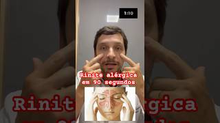 Rinite Alérgica Em 90 Segundos.