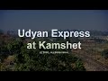 (HD) Train video of Udyan Express EMD WDP-4 at Kamshet