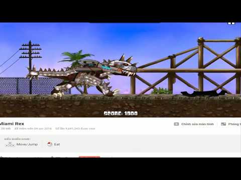 DUC Chơi Mini Game Miami Rex Khủng Long Bạo Chúa An Thit Người Cực Đã!