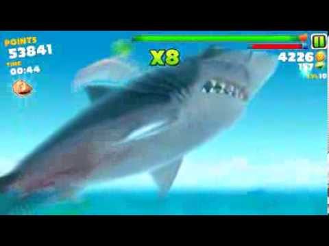 Video of game play for Hungry Shark Evolution
