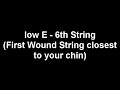 How To: Tune Your Guitar to Standard Tuning