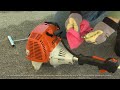 STIHL HL 90 Hedge Trimmer- How to Unflood