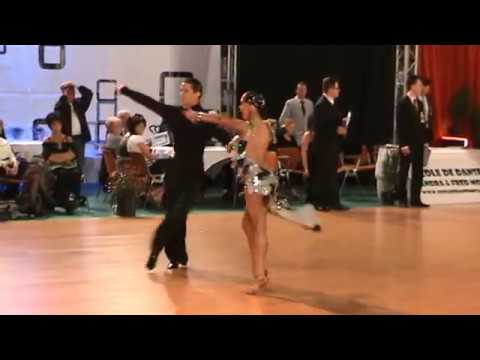 IDSF INTERNATIONAL OPEN LATIN ／ DSFO 2011 ／ Charles-Guillaume エレナ - 1／2  決勝戦（ファイナル）　 Chacha