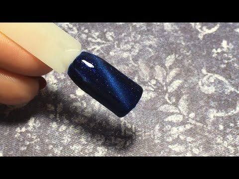 Магнитный лак для ногтей: маникюр с 3D эффектом