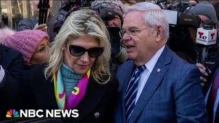 Sen. Menendez Reveals His Wife Has Breast Cancer Amid Bribery Trial