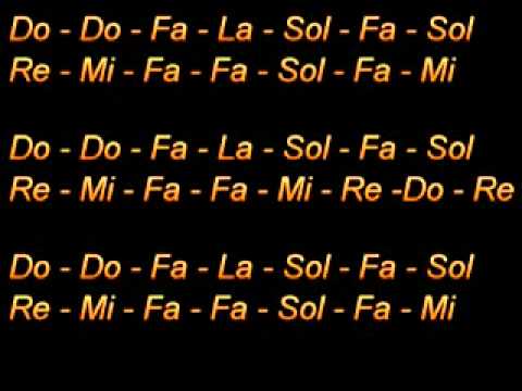 Melodia y Notas de Tapion