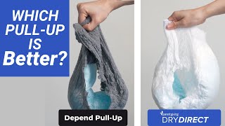 Which Is The Best, Most Absorbent Adult Pull-Up Incontinence Diaper Product? Dry Direct Or Depend?