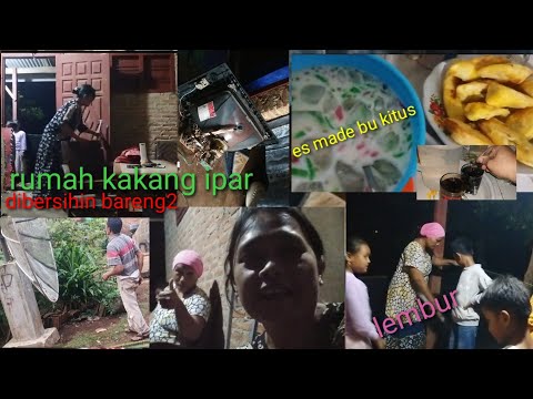 pengantin baru kakang ipar sebelum pulang || rumah e dibersihin