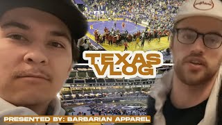 We Went To Bout At The Ballpark and UNI vs. Iowa State Wrestling Dual | Texas Vlog