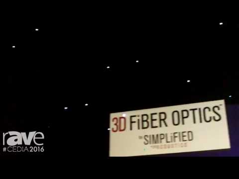 CEDIA 2016: SIMPLiFIED Acoustics Shows Off Its 3D FiBER Optics Starfield