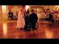 Father-daughter dance with a quadriplegic dad