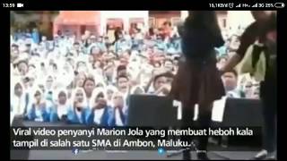 Viral... Marion Jola Buka Bukaan Saat Di Panggung