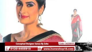 Homeshop18 - Conceptual Designer Sarees By Zoha