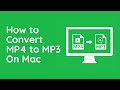 How to Convert MP4 to MP3 on Mac Quickly for Beginners