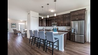 The Palm Harbour Ranch Plan at Lago Vista Community in Lockport IL by Hartz Homes