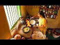 Appam - Made Traditionally || With Two Side Dishes Cooking In Village House || The Traditional Life