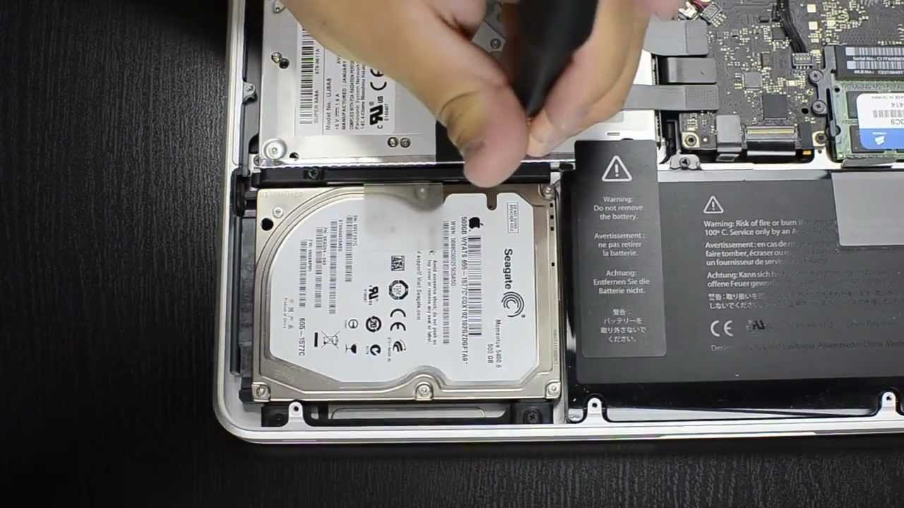 macbook pro 13 inch mid 2012 hard drive upgrade