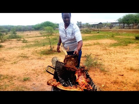 Goat Roast Cooking Showdown with Locals 🇧🇼