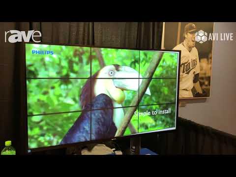 AVI LIVE: Philips Showcases D Line Series Commercial 24/7 Display with Built-In Android SOC Options