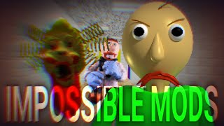 WEIRD Baldi’s Basics Mods That Are IMPOSSIBLE (I lost my mind.)