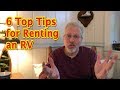 6 Top Tips for Renting an RV