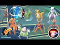 level 1 rare pokemon, level 5 getting all Deoxy form, level 15 perfect mewtwo