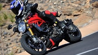 2014 Ducati Monster 1200 S First Ride - MotoUSA