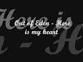 here is my heart-out of eden