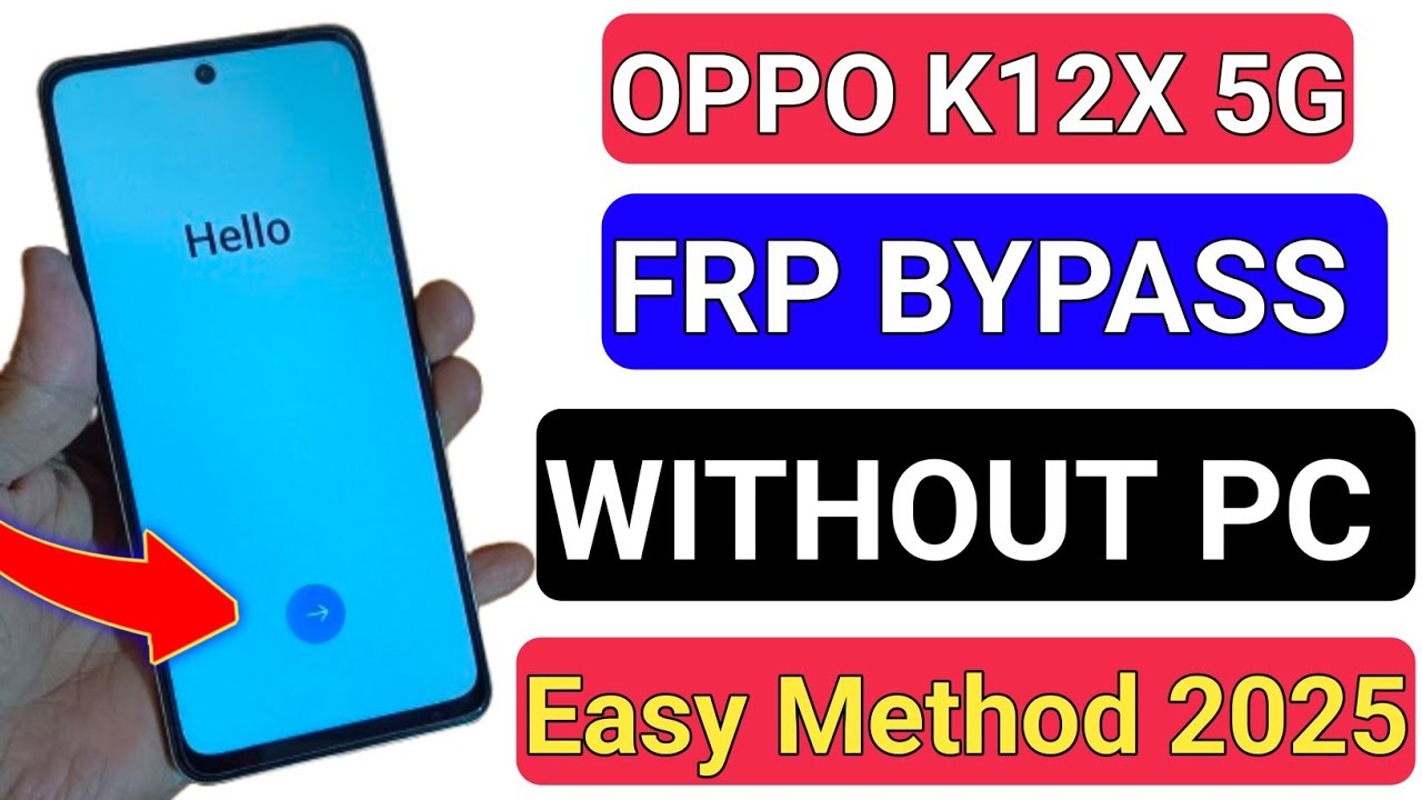 Oppo K12x 5g Frp Bypass Android 14 / Oppo Cph2667 Google Oppo K12x 5g Frp Bypass Android 14 / Oppo Cph2667 Google