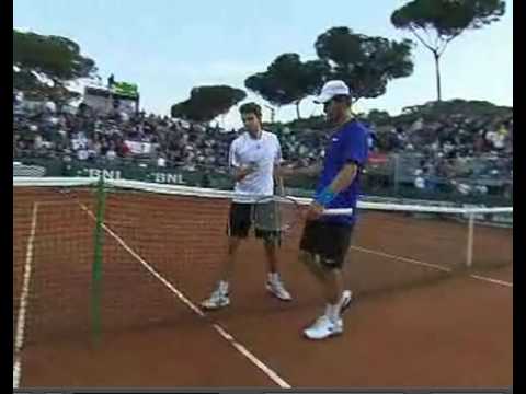 Zverev vs． シモン， Rome 2009