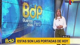 Así informan los principales diarios locales este miércoles 19 de junio