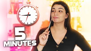 AVEC MR JE RELEVE LE DEFI DES 5 MN CHALLENGE MAKEUP !