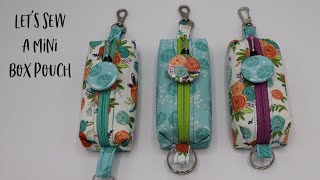 Let's Sew a Mini Box Pouch