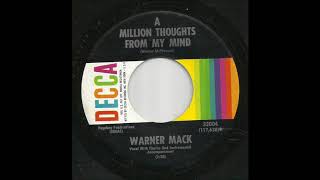 Watch Warner Mack Million Thoughts From My Mind video