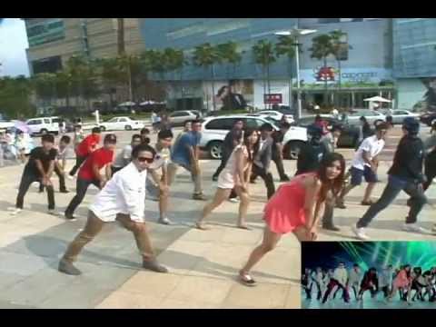 Watch 台灣 高雄版 江南STYLE 騎馬舞 Taiwan 翻拍 PSY GANGNAM STYLE 對比版(手機可看)