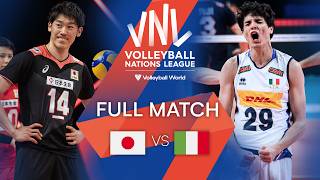 Jpn Vs. Ita - Full Match Mens Vnl 2021