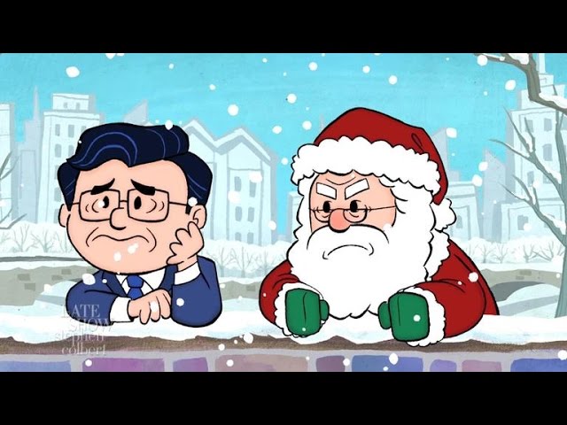 Stephen Colbert Is Charlie Brown In The Late Show’s Christmas Special - Video