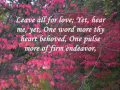 Give All to Love by Ralph Waldo Emerson (poetry reading)