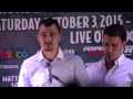 Lucas Matthysse vs Viktor Postol - PRESS CONFERENCE
