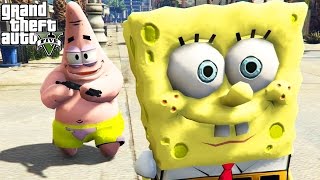 Gta 5 Mods Spongebob Mod Gta 5 Spongebob Squarepants, Patrick Star, Funny Moments Compilation