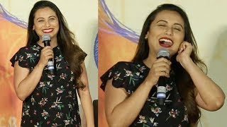 Rani Mukherjee's FUNNY Moments Trolling Media At Hichki Movie Trailer Launch