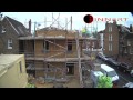 building site time lapse movie