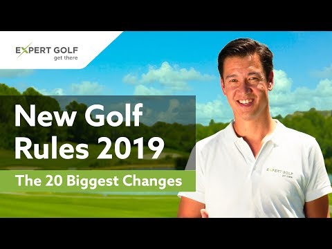 NEW GOLF RULES 2019 | The 20 Most Important CHANGES