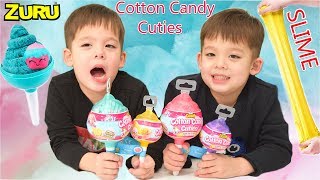 Zuru Oosh Cotton Candy Cuties, Fluffy Slime With Squishies Inside