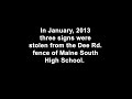 school vandalized